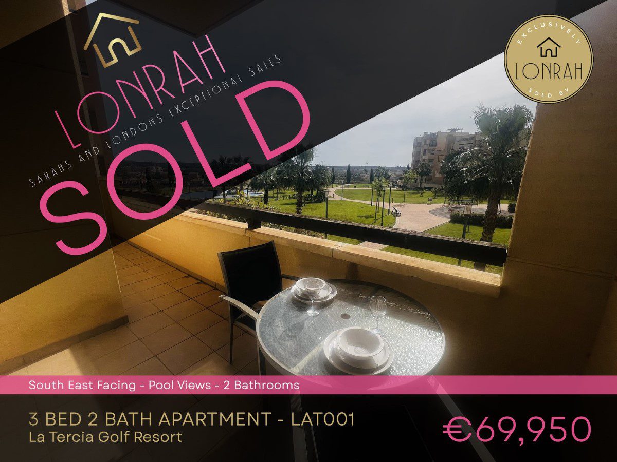 Lonrah LaTercia Golf Murcia LAT001 SOLD Lonrah LaTercia Golf Murcia LAT001 SOLD