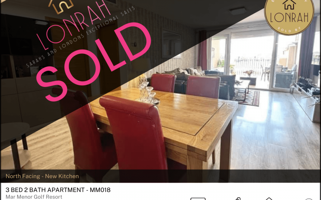MM018 mar menor golf property sold