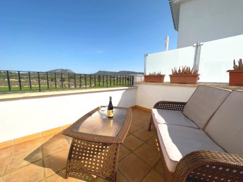 Hacienda Riquelme Golf Resort Penthouse - HR285 18 2 HR285 sunny terrace