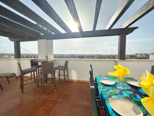 Hacienda Riquelme Penthouse Apartment - HR293 25 4 HR293 sunny terrace