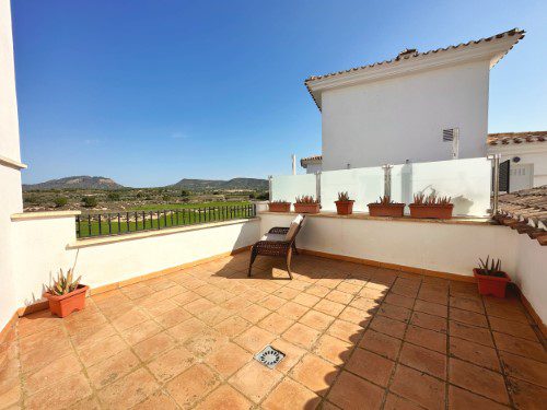 Hacienda Riquelme Golf Resort Penthouse - HR285 21 5 HR285 terrace views