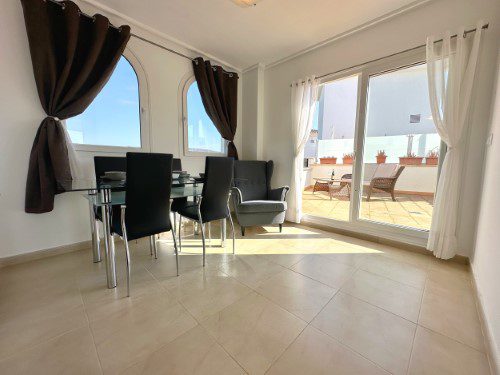 Hacienda Riquelme Golf Resort Penthouse - HR285 27 8 HR285 living room french windows