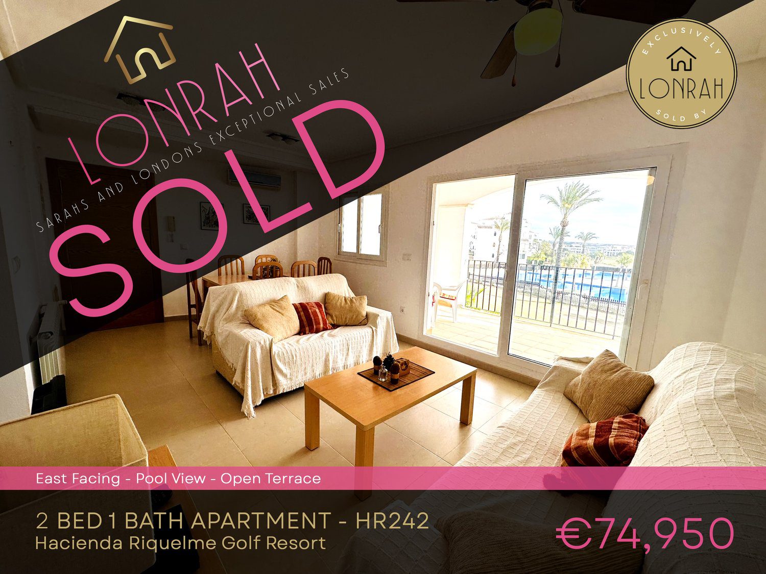 Lonrah Hacienda Riquelme Golf Resort HR242 SOLD