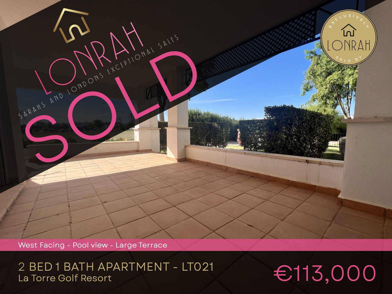 Lonrah La Torre Golf Resort Murcia LT021 SOLD Lonrah La Torre Golf Resort Murcia LT021 SOLD