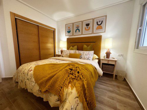 Hacienda Riquelme Golf Resort Apartment - HR256 17 property hr256 master bedroom