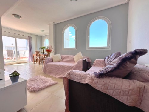 Hacienda Riquelme Penthouse Apt. - HR295 13 HR295 living room windows