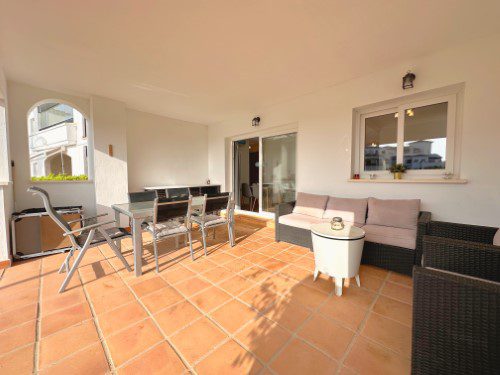 Hacienda Riquelme Ground Floor Apt - HR301 24 HR301 covered patio 2