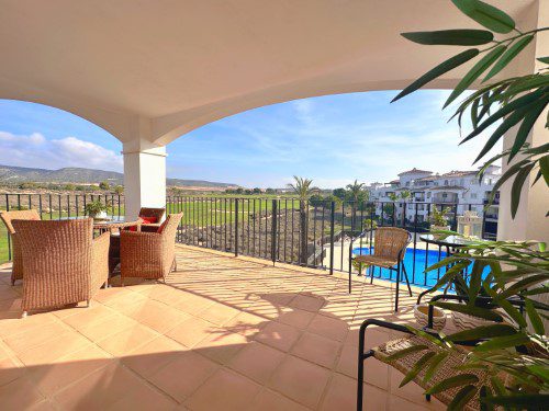 Hacienda Riquelme Second Floor Apt - HR310 21 HR310 main photo terrace