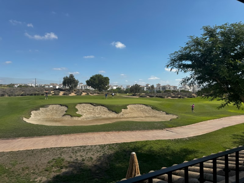 HR320 views golf course