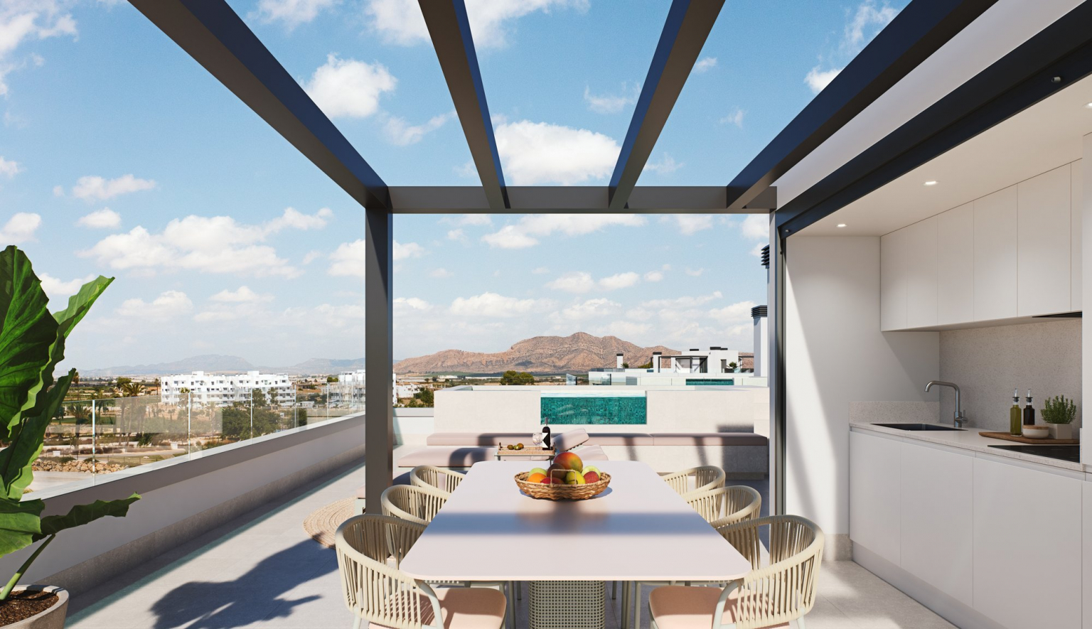 SR012 08 Solarium Pergola Cocina