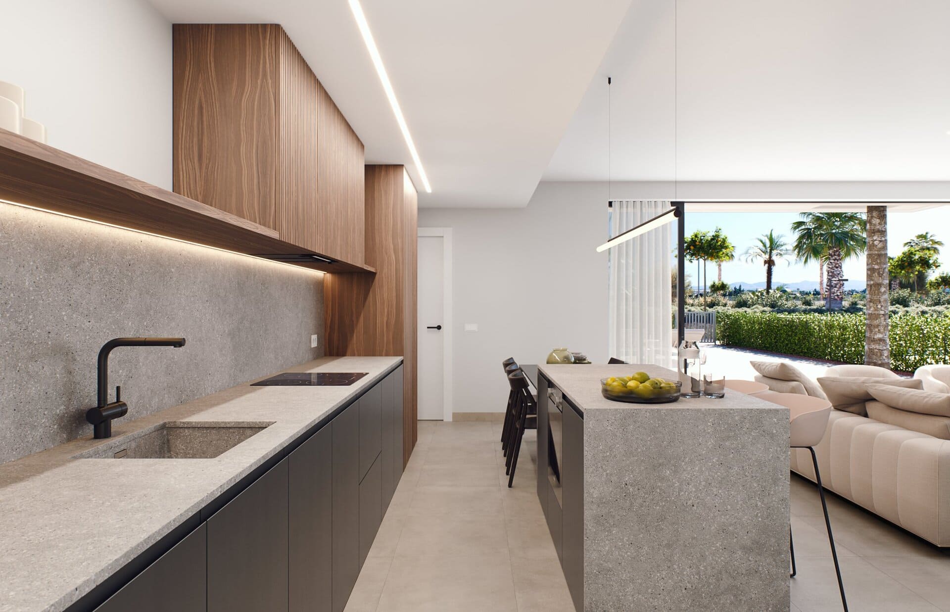 SR014 09 Cocina Peninsula